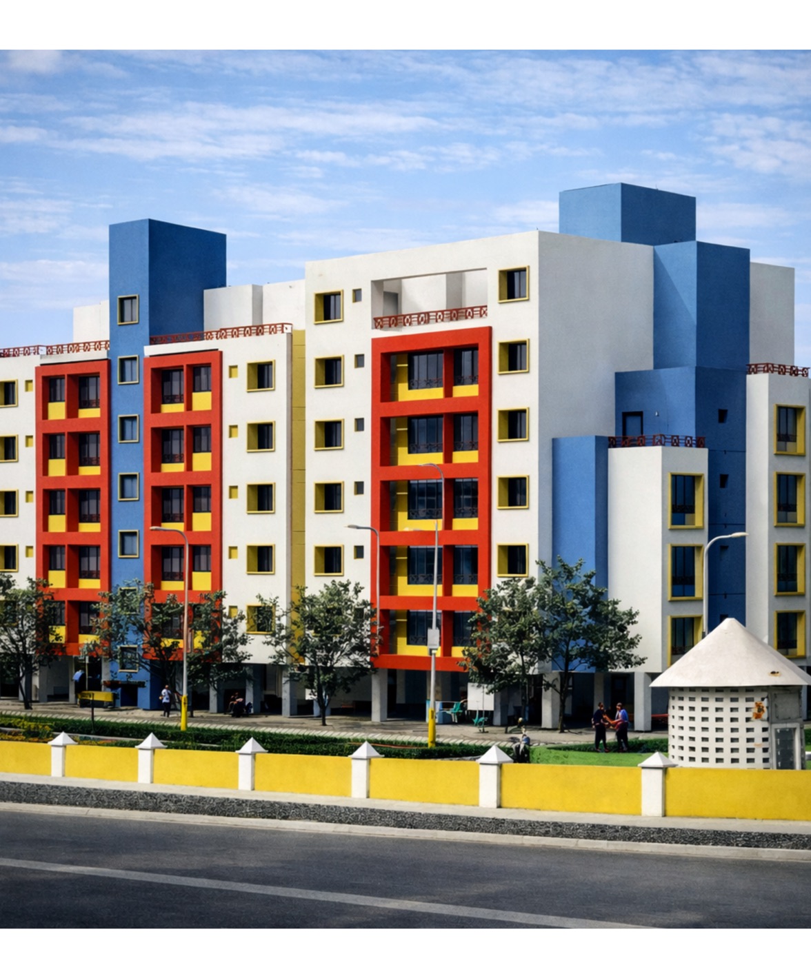 Yogeshwar Tower, residential tower in Thane